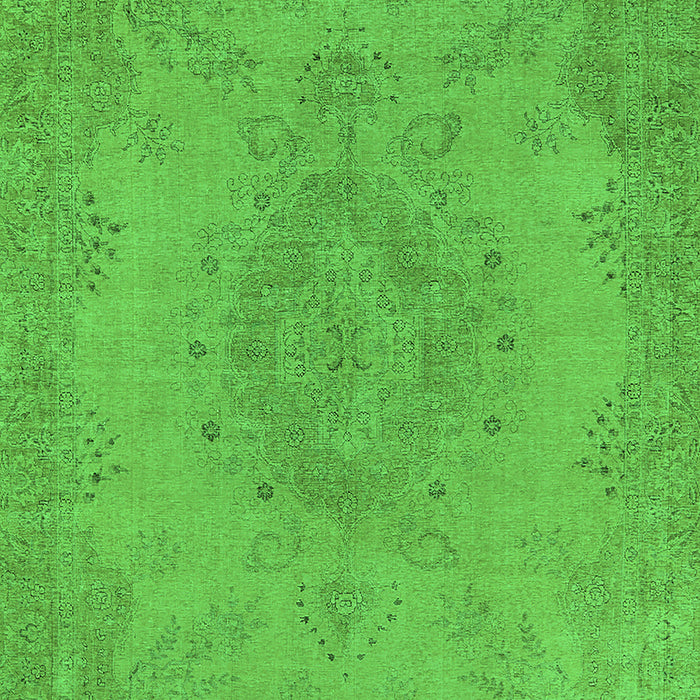 Oriental Green Industrial Rug, urb1910grn