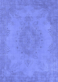 Oriental Blue Industrial Rug, urb1910blu