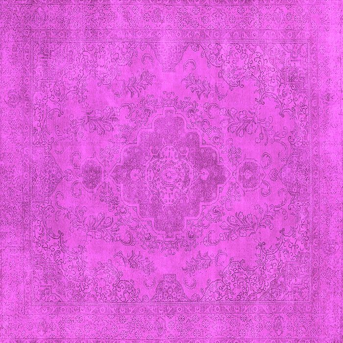Square Oriental Pink Industrial Rug, urb1911pnk