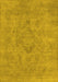 Oriental Yellow Industrial Rug, urb1911yw