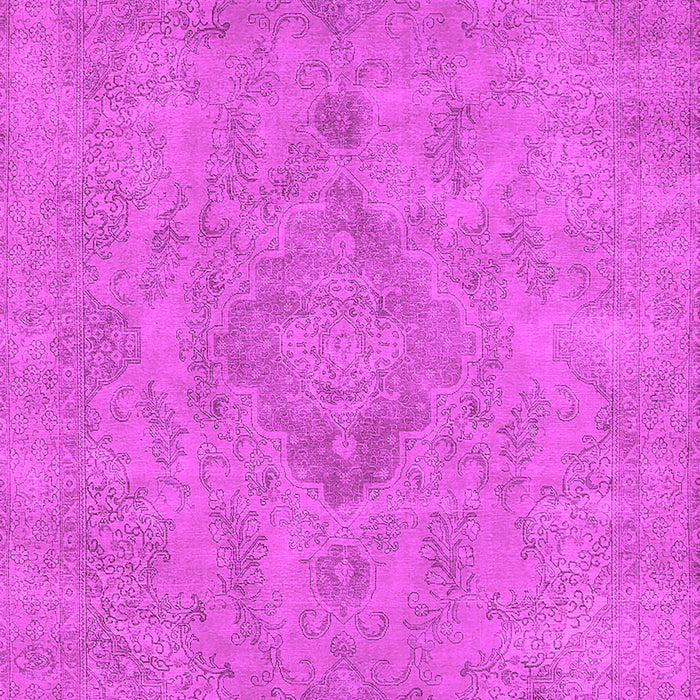 Machine Washable Oriental Pink Industrial Rug, wshurb1911pnk