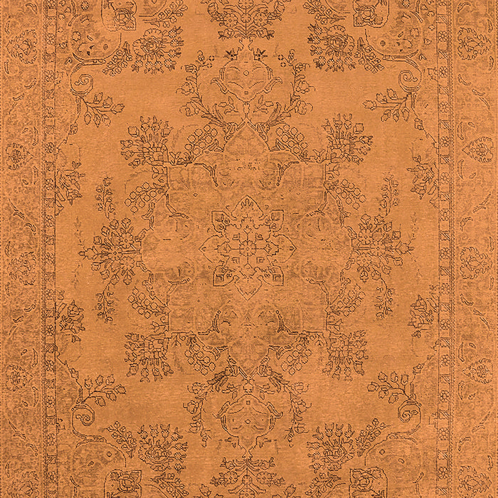 Oriental Orange Industrial Rug, urb1912org