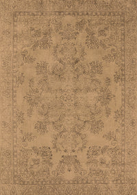 Oriental Brown Industrial Rug, urb1912brn