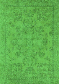 Oriental Green Industrial Rug, urb1912grn