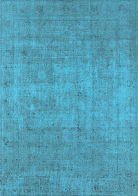 Oriental Light Blue Industrial Rug, urb1913lblu