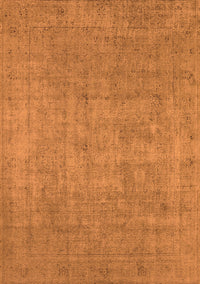 Oriental Orange Industrial Rug, urb1913org