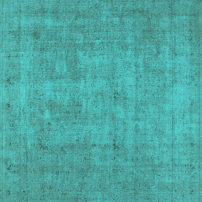 Oriental Turquoise Industrial Rug, urb1913turq