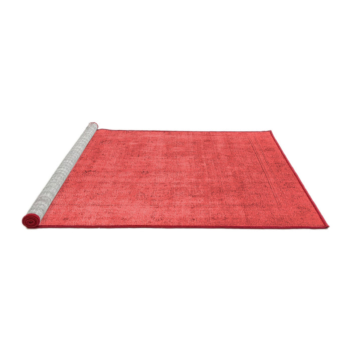Industrial Red Washable Rugs