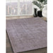 Machine Washable Industrial Modern Rose Dust Purple Rug in a Family Room, wshurb1913