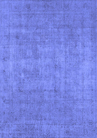 Oriental Blue Industrial Rug, urb1913blu