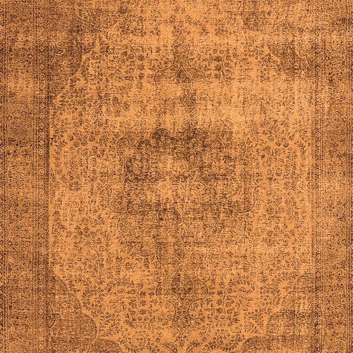Oriental Orange Industrial Rug, urb1914org