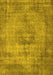 Oriental Yellow Industrial Rug, urb1914yw