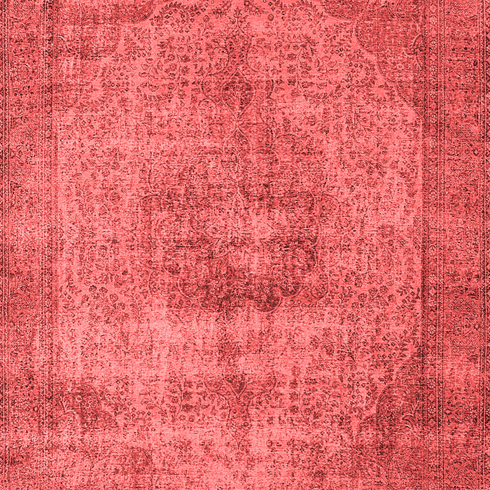Machine Washable Oriental Red Industrial Rug, wshurb1914red