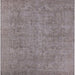 Square Machine Washable Industrial Modern Mauve Taupe Purple Rug, wshurb1915