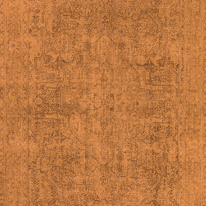 Oriental Orange Industrial Rug, urb1915org