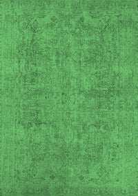 Oriental Emerald Green Industrial Rug, urb1915emgrn