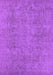 Machine Washable Oriental Purple Industrial Area Rugs, wshurb1915pur