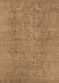 Oriental Brown Industrial Rug, urb1915brn