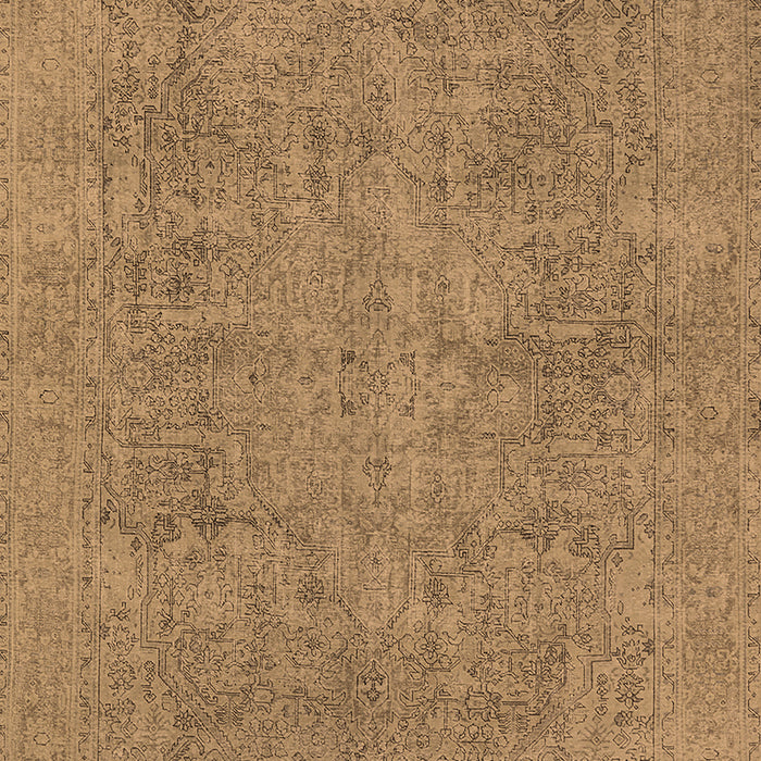 Oriental Brown Industrial Rug, urb1915brn