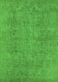 Oriental Green Industrial Rug, urb1915grn