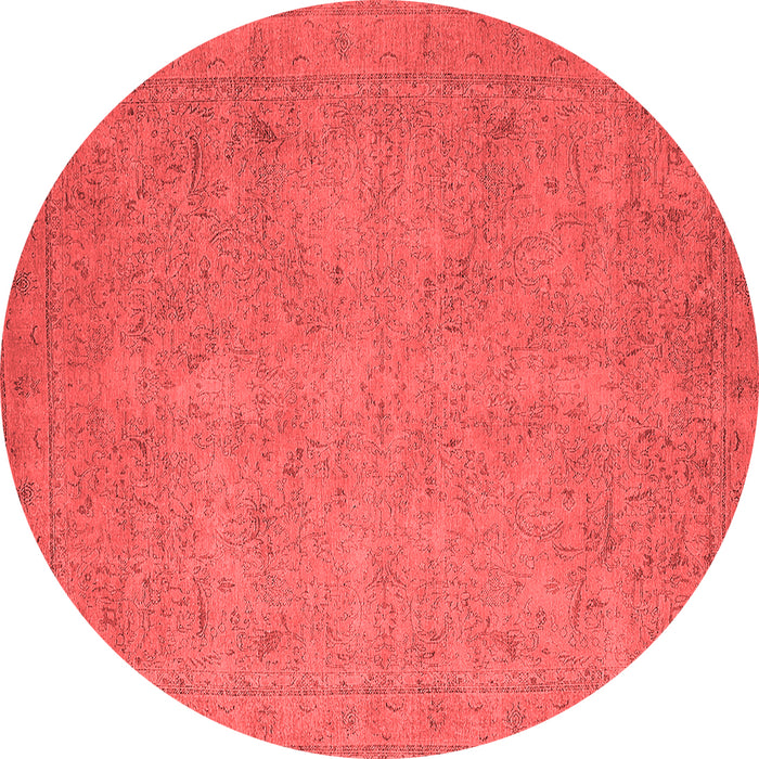 Machine Washable Oriental Red Industrial Rug, wshurb1916red