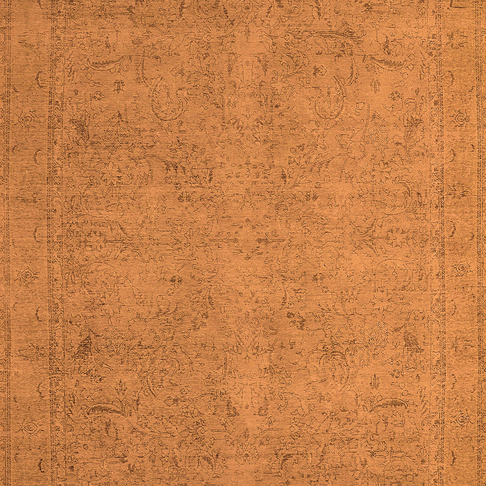 Oriental Orange Industrial Rug, urb1916org