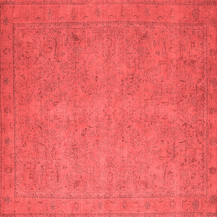 Machine Washable Oriental Red Industrial Rug, wshurb1916red