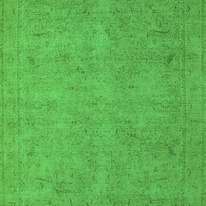 Oriental Green Industrial Rug, urb1916grn