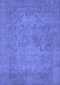 Oriental Blue Industrial Rug, urb1917blu