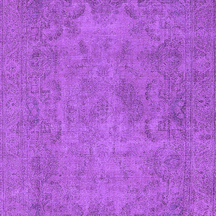 Machine Washable Oriental Purple Industrial Area Rugs, wshurb1917pur