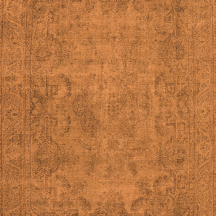 Oriental Orange Industrial Rug, urb1917org