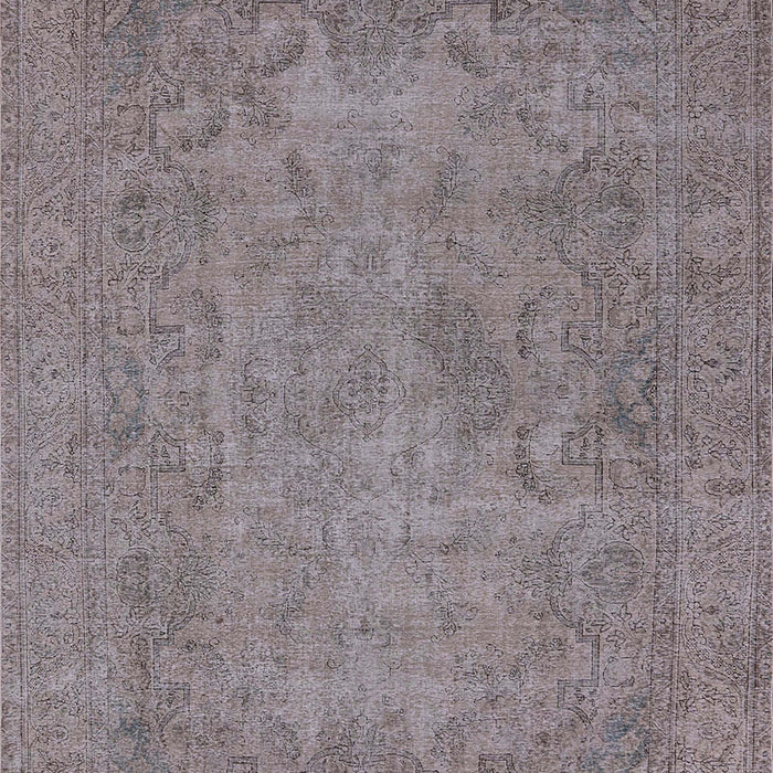 Machine Washable Industrial Modern Sandstone Brown Rug, wshurb1917