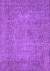 Oriental Purple Industrial Rug, urb1917pur