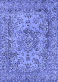 Oriental Blue Industrial Rug, urb1918blu