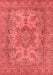 Oriental Red Industrial Area Rugs