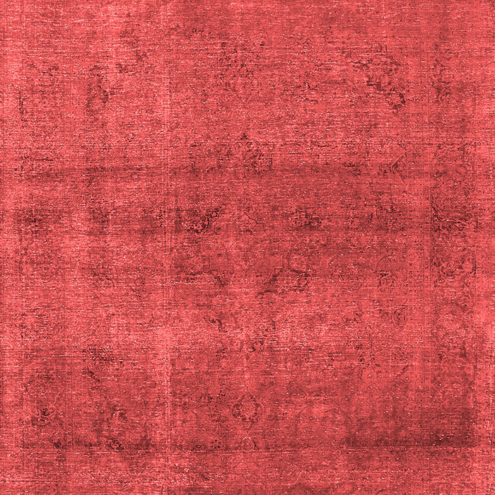 Machine Washable Oriental Red Industrial Rug, wshurb1919red