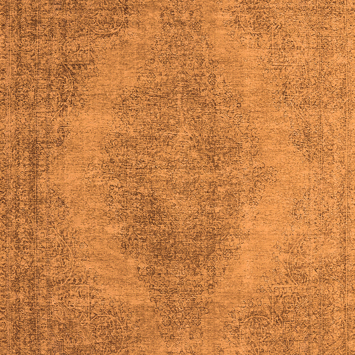 Oriental Orange Industrial Rug, urb1920org
