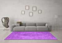 Machine Washable Oriental Purple Industrial Rug, wshurb1920pur