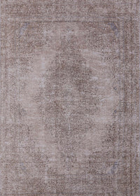 Machine Washable Industrial Modern Mauve Taupe Purple Rug, wshurb1920