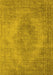 Oriental Yellow Industrial Rug, urb1920yw