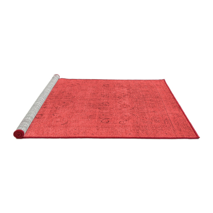Industrial Red Washable Rugs