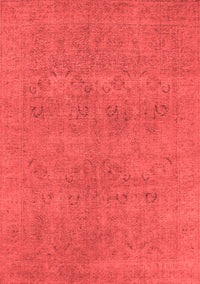 Oriental Red Industrial Rug, urb1921red