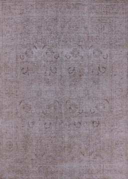 Mid-Century Modern Rose Purple Oriental Rug, urb1921