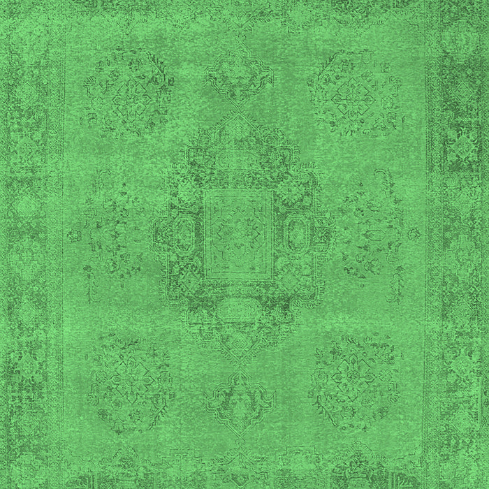 Oriental Emerald Green Industrial Rug, urb1922emgrn