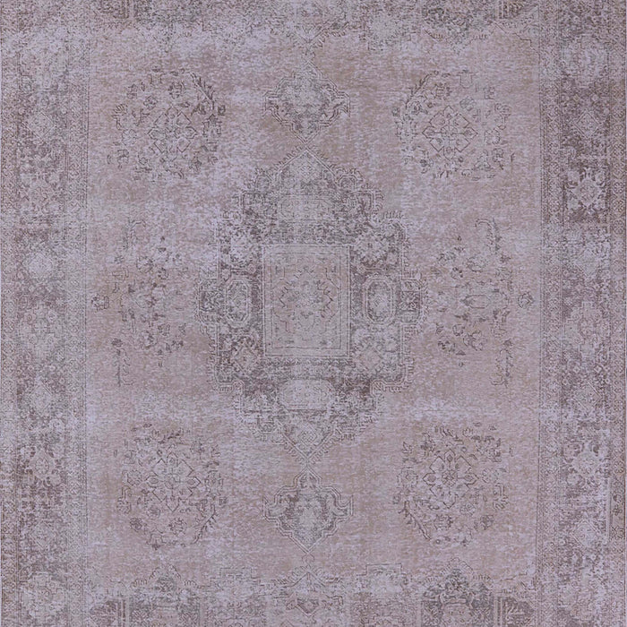 Mid-Century Modern Rose Purple Oriental Rug, urb1922