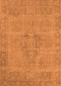 Oriental Orange Industrial Rug, urb1922org