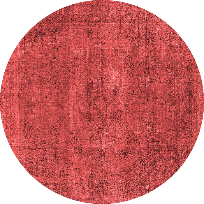Machine Washable Oriental Red Industrial Rug, wshurb1923red