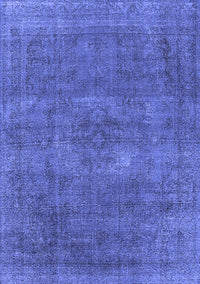 Oriental Blue Industrial Rug, urb1923blu