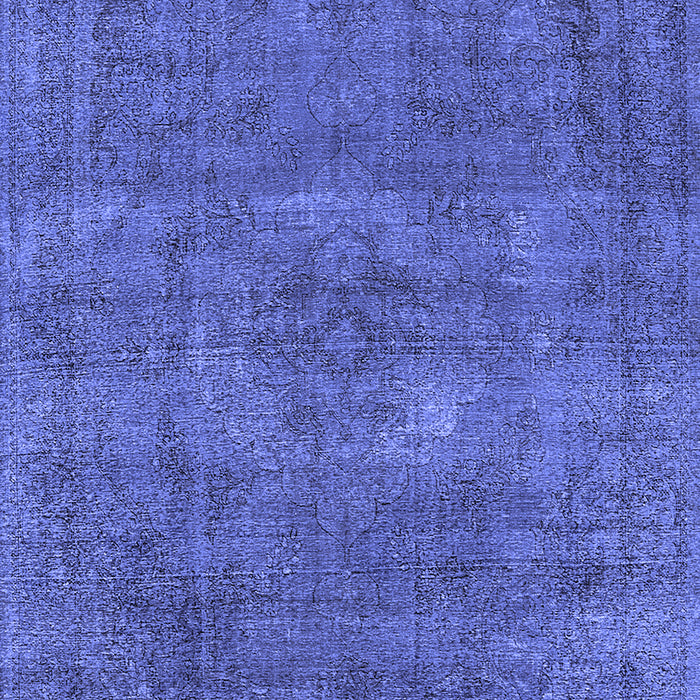Oriental Blue Industrial Rug, urb1923blu