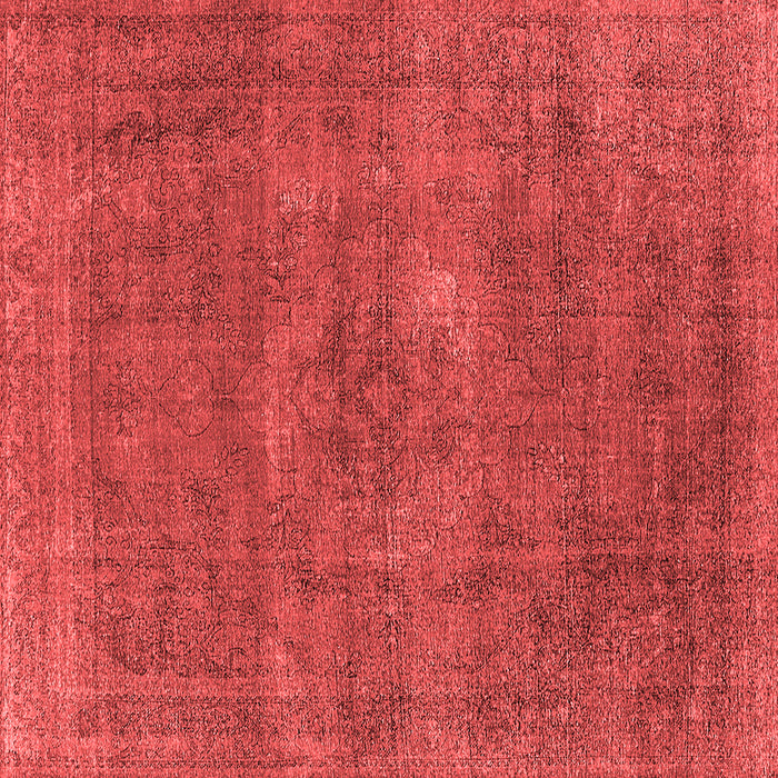 Machine Washable Oriental Red Industrial Rug, wshurb1923red